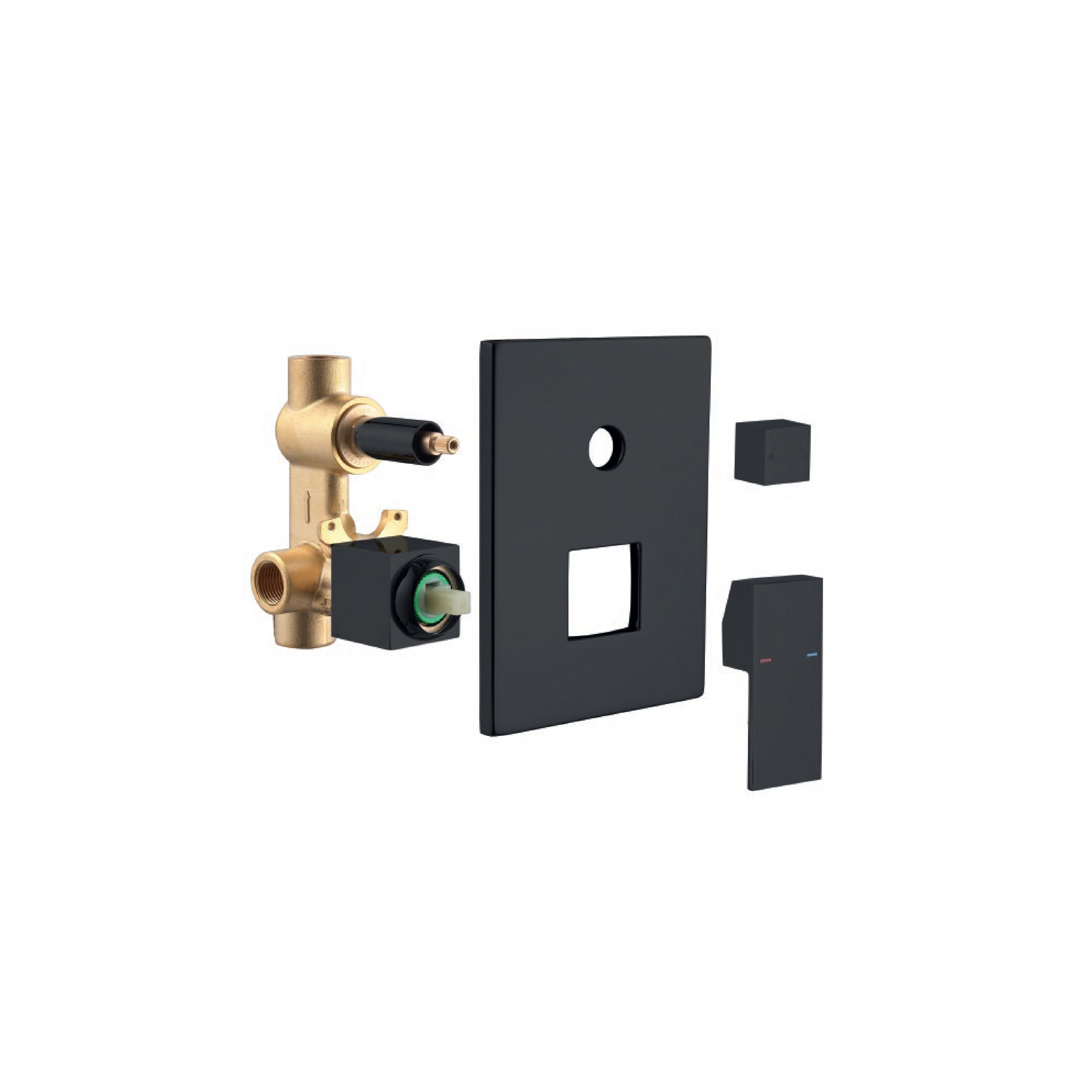 Mezcladora Monoc.Miniml. P/Ducha P019 Sands Bronce Bronce- Fratelli Premium